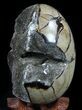 Septarian Dragon Egg Geode - Brown Crystals #36051-3